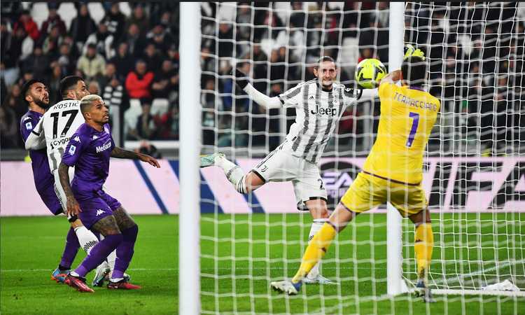 Rabiot in rete nella sfida contro la Fiorentina Calciomercato.com