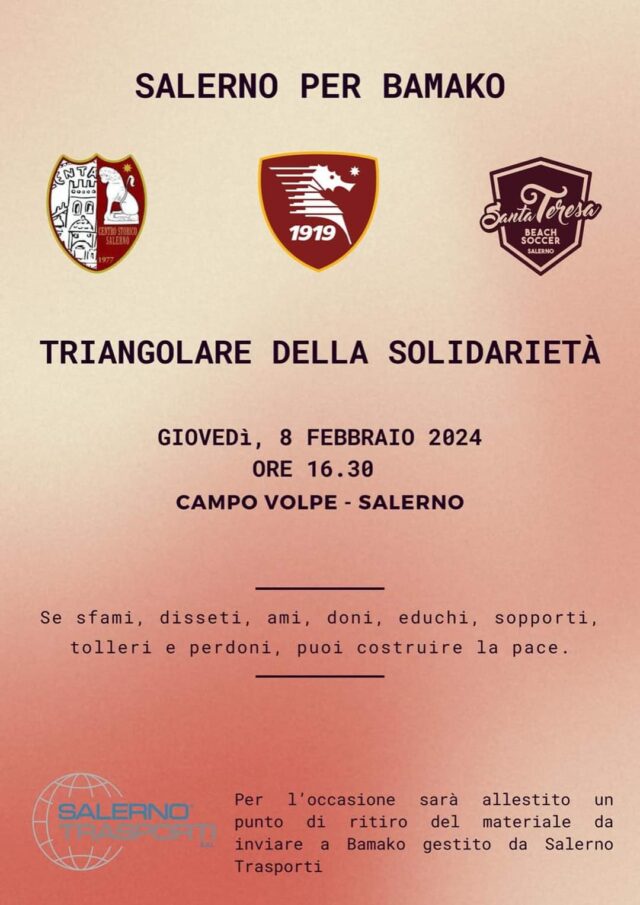 triangolare della solidarietà - Salerno